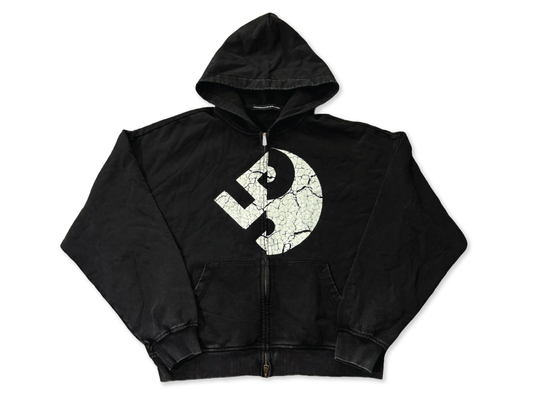 LUCKY SYMBOL ZIP HOODIE
